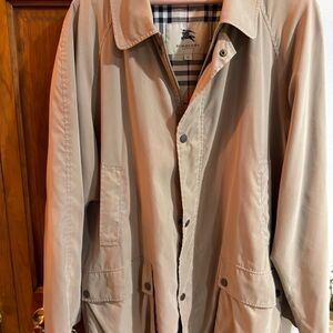 Burberry Beige Trench Coat for Men